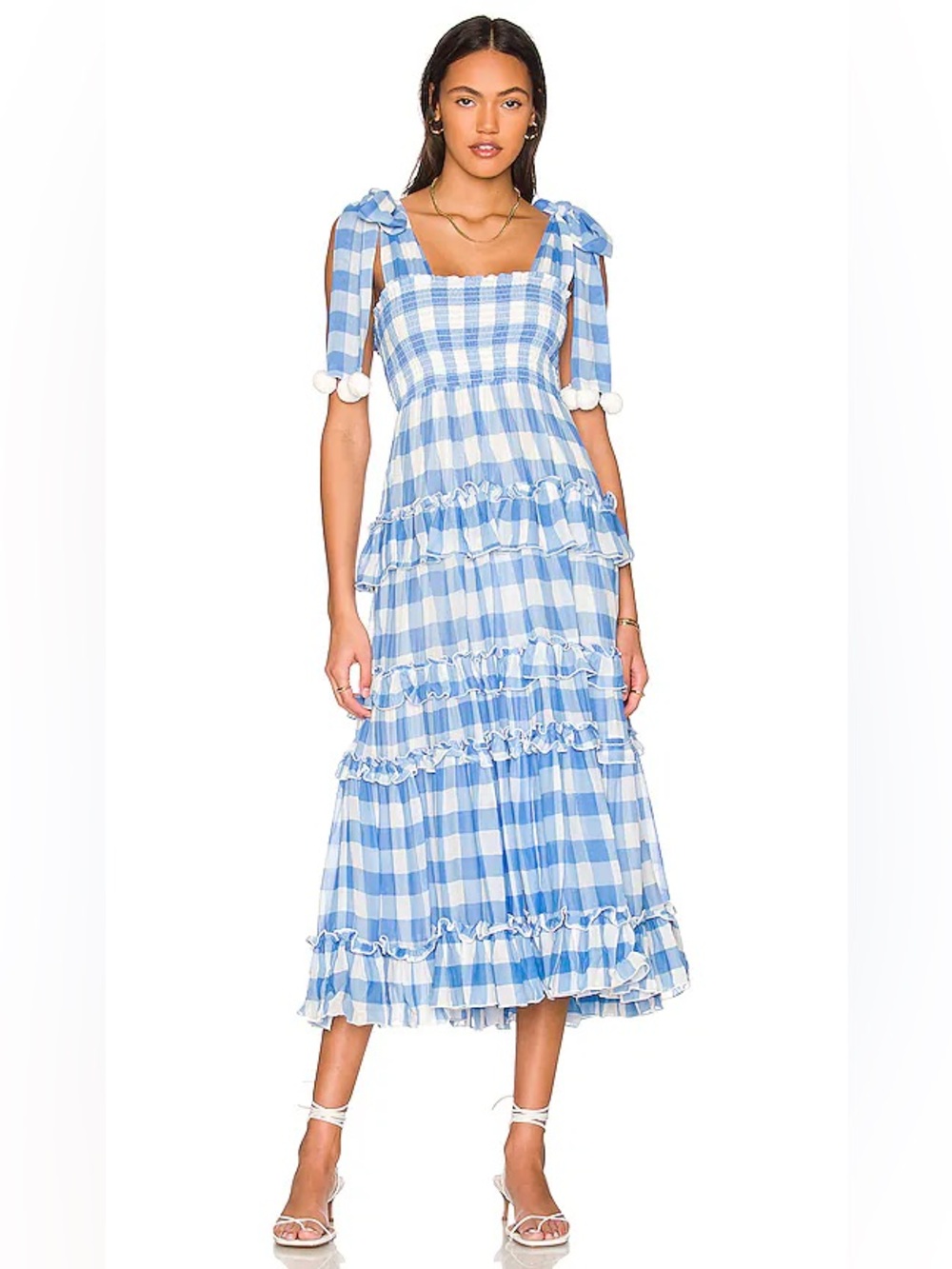 Sundress Bernice Gingham Dress